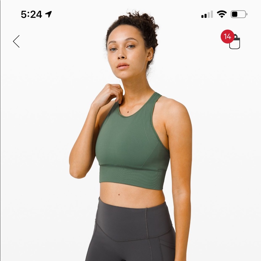 Lululemon Ebb to Train Bra